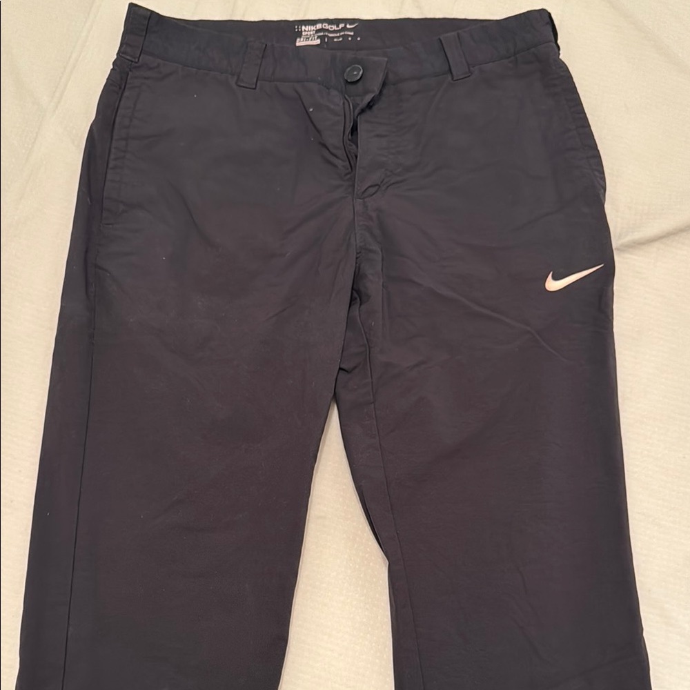 Nike Black Slim Fit Golf Pants